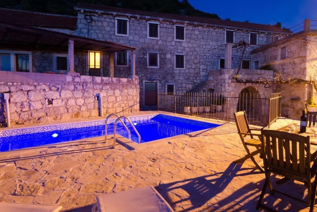 Private Pool Villa - Meditteranean Peace Slano Exterior photo