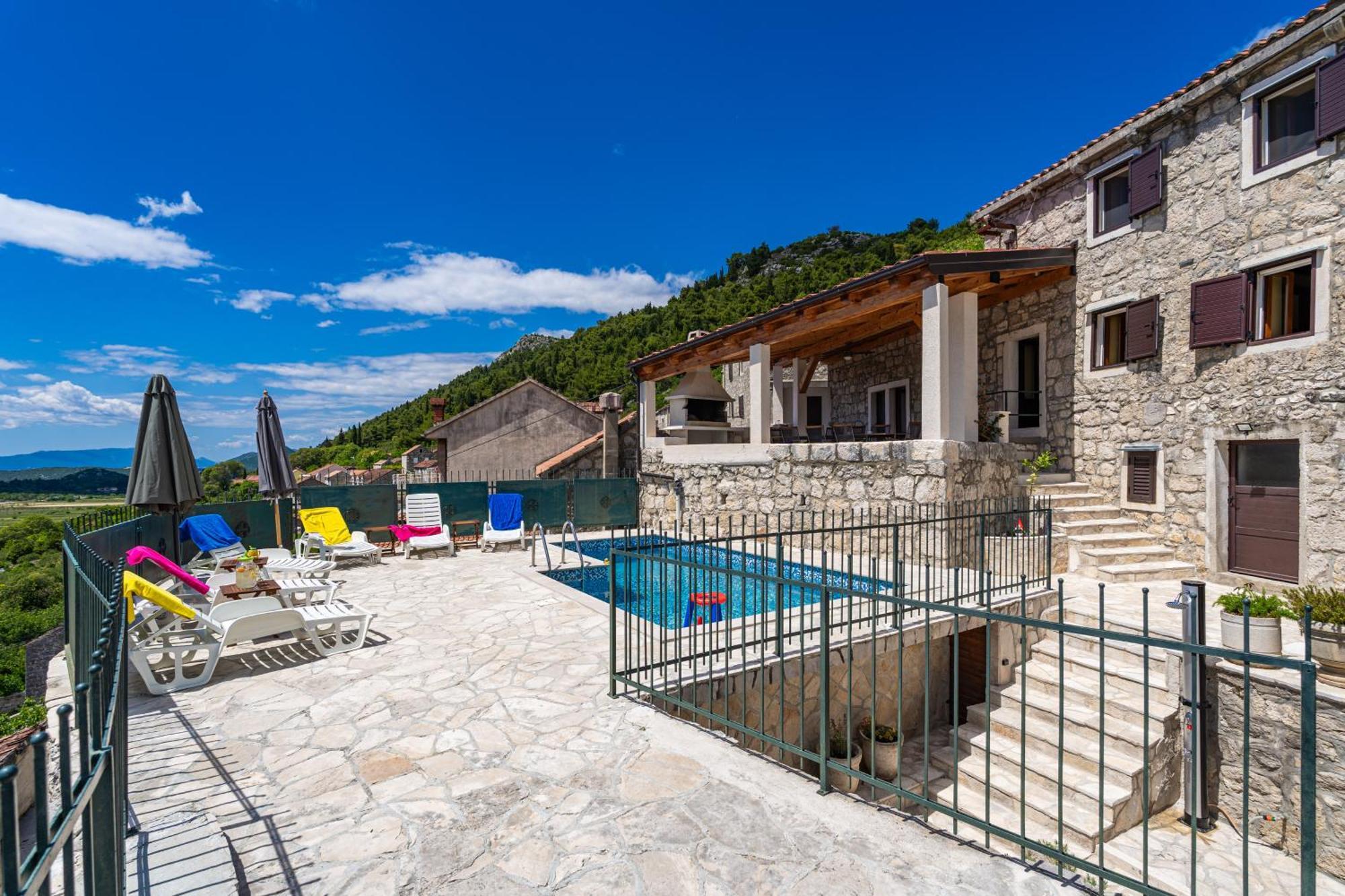 Private Pool Villa - Meditteranean Peace Slano Exterior photo